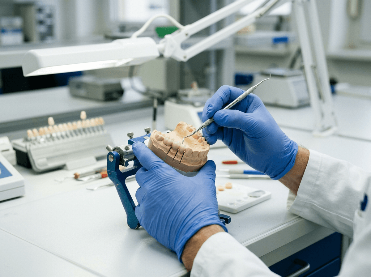 Zirkonkronen auf Implantaten